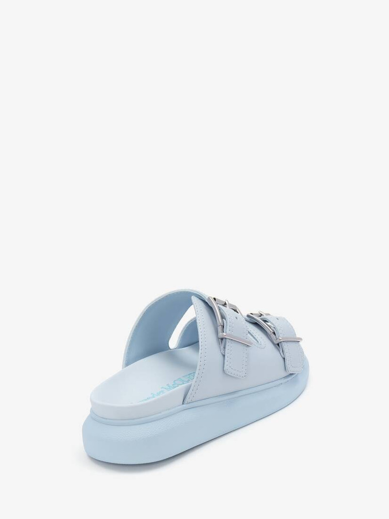 Alexander McQueen Women's Oversized Hybrid Slide in Lilac outlook