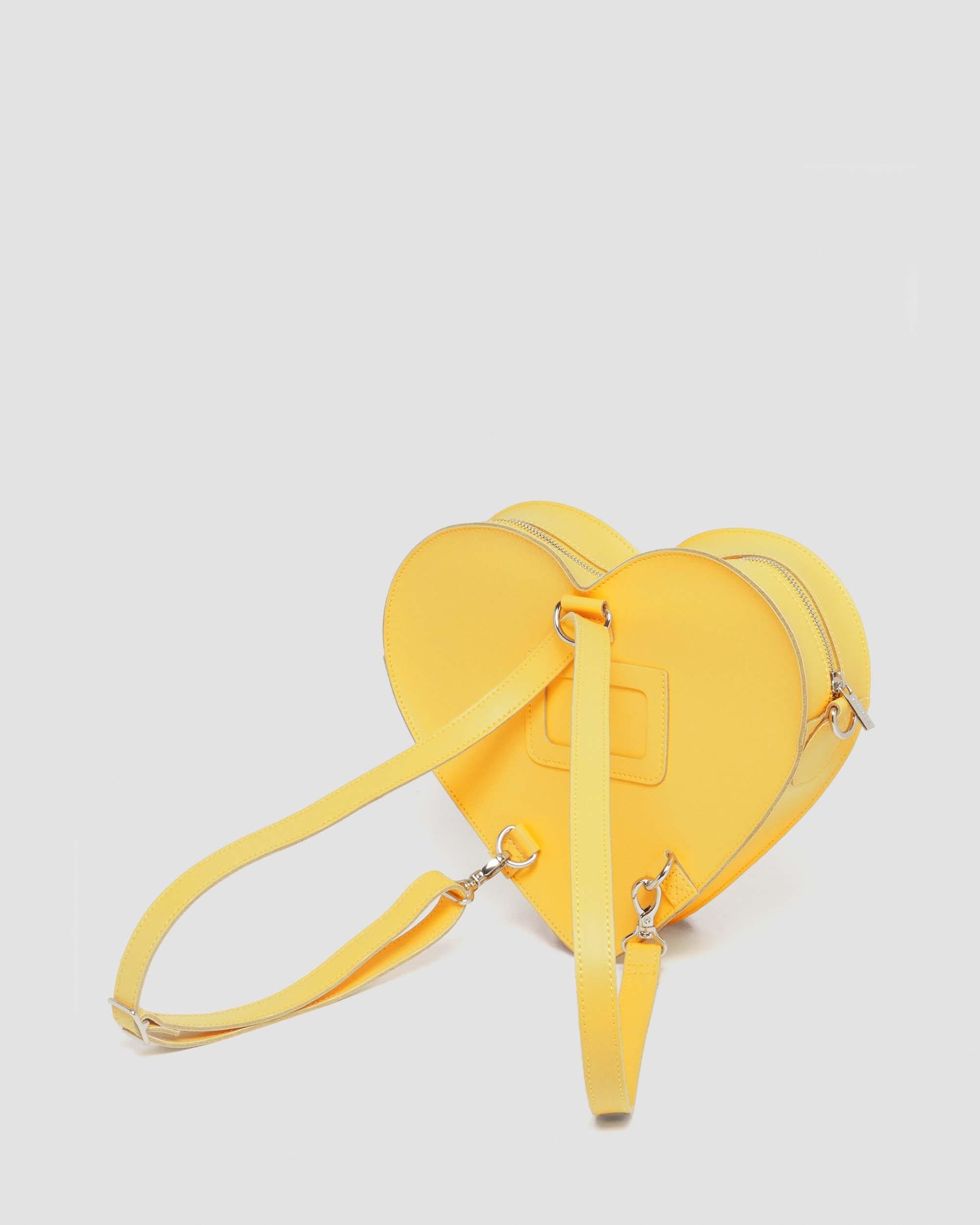 Heart Shaped Hardware Kiev Leather Bag - 8