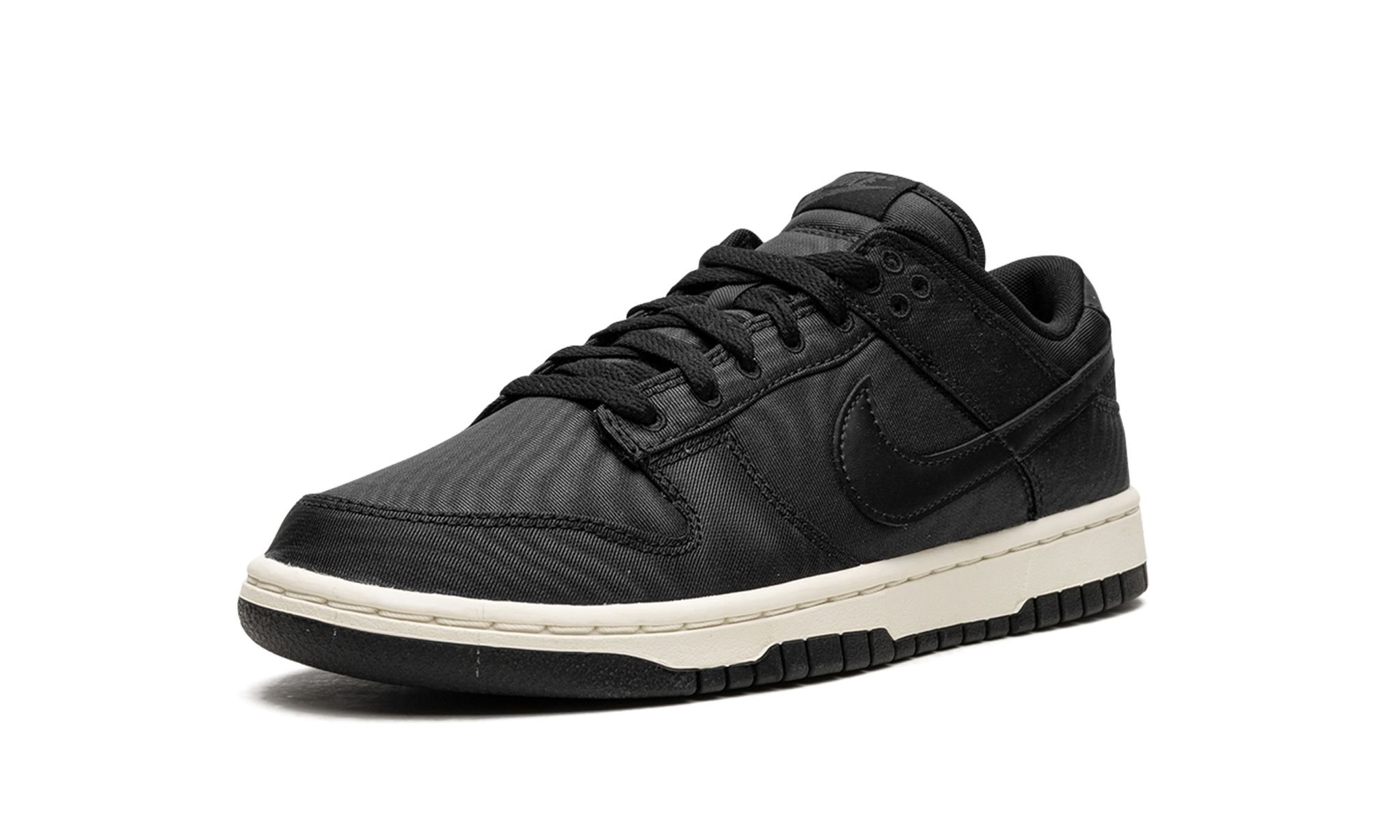 Nike Dunk Low Retro PRM "Black Canvas" - 4