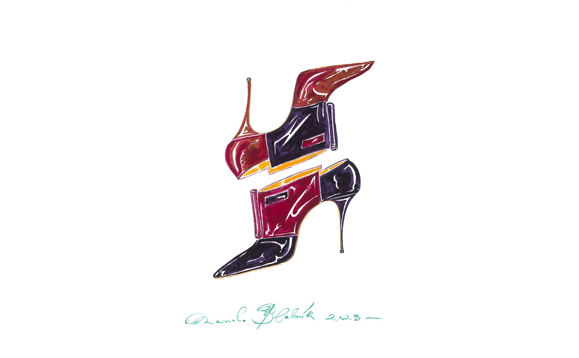 Brown Suede Cut-Out Ankle Boots - 5