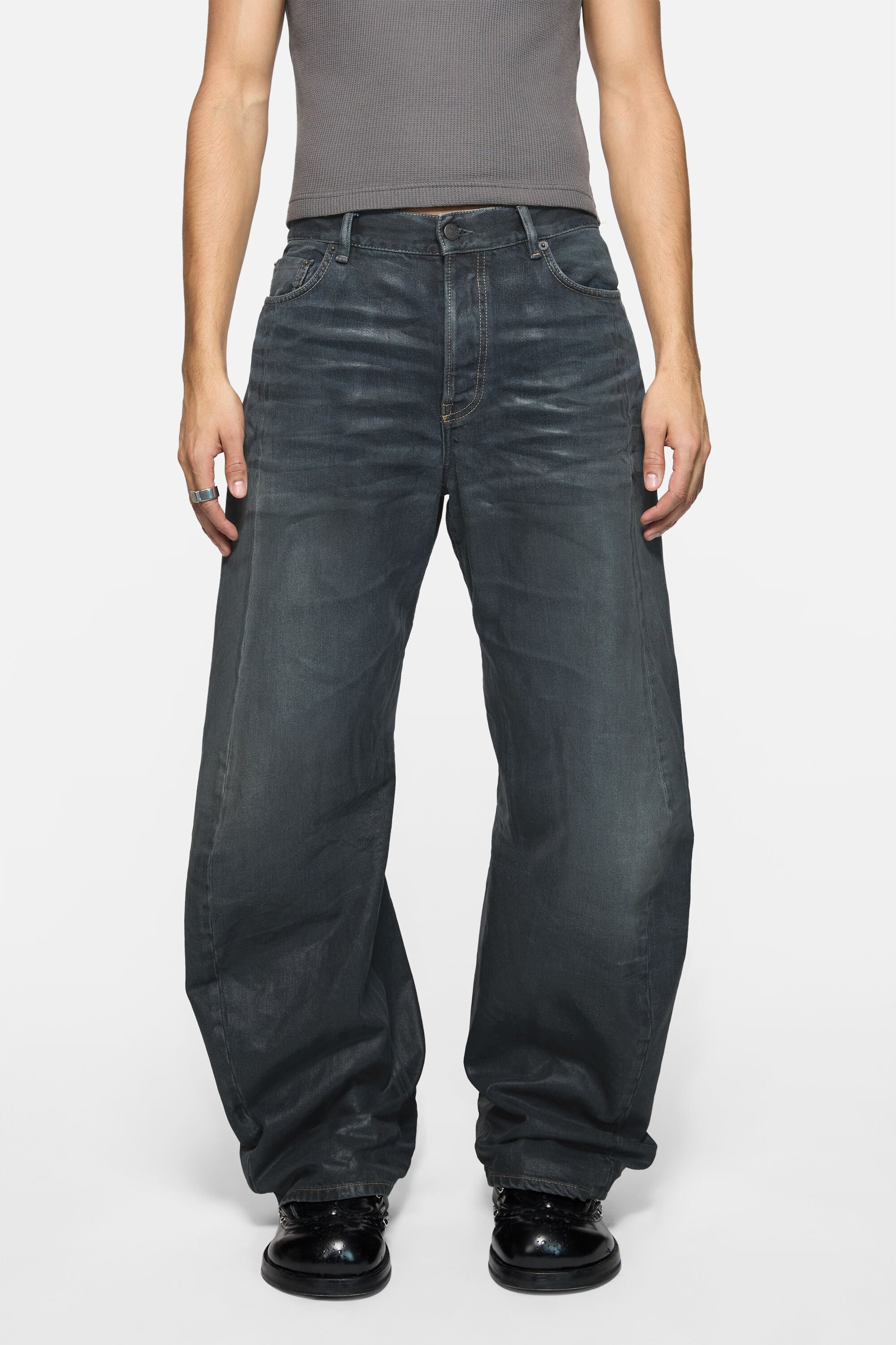 Loose fit Jeans - 2006M - Black - 3