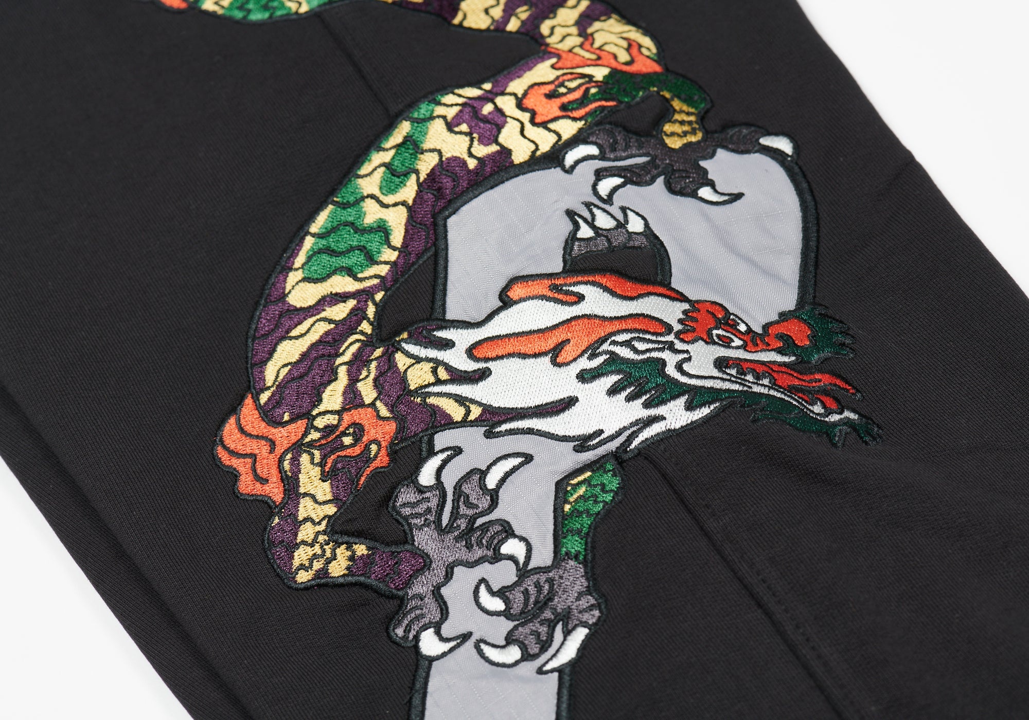 DRAGON SWEATPANTS BLACK - 4