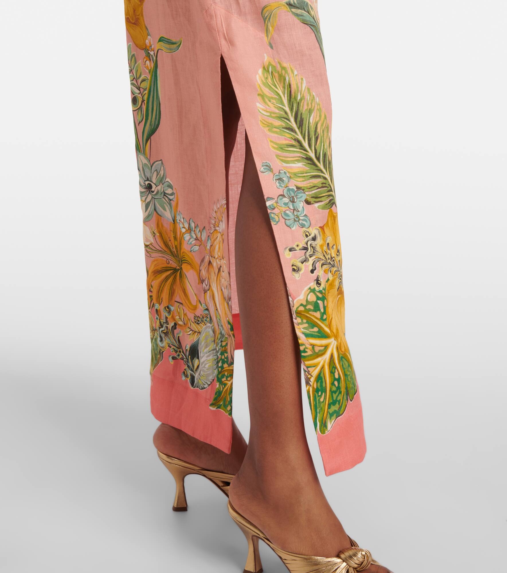 Anika floral maxi dress - 5