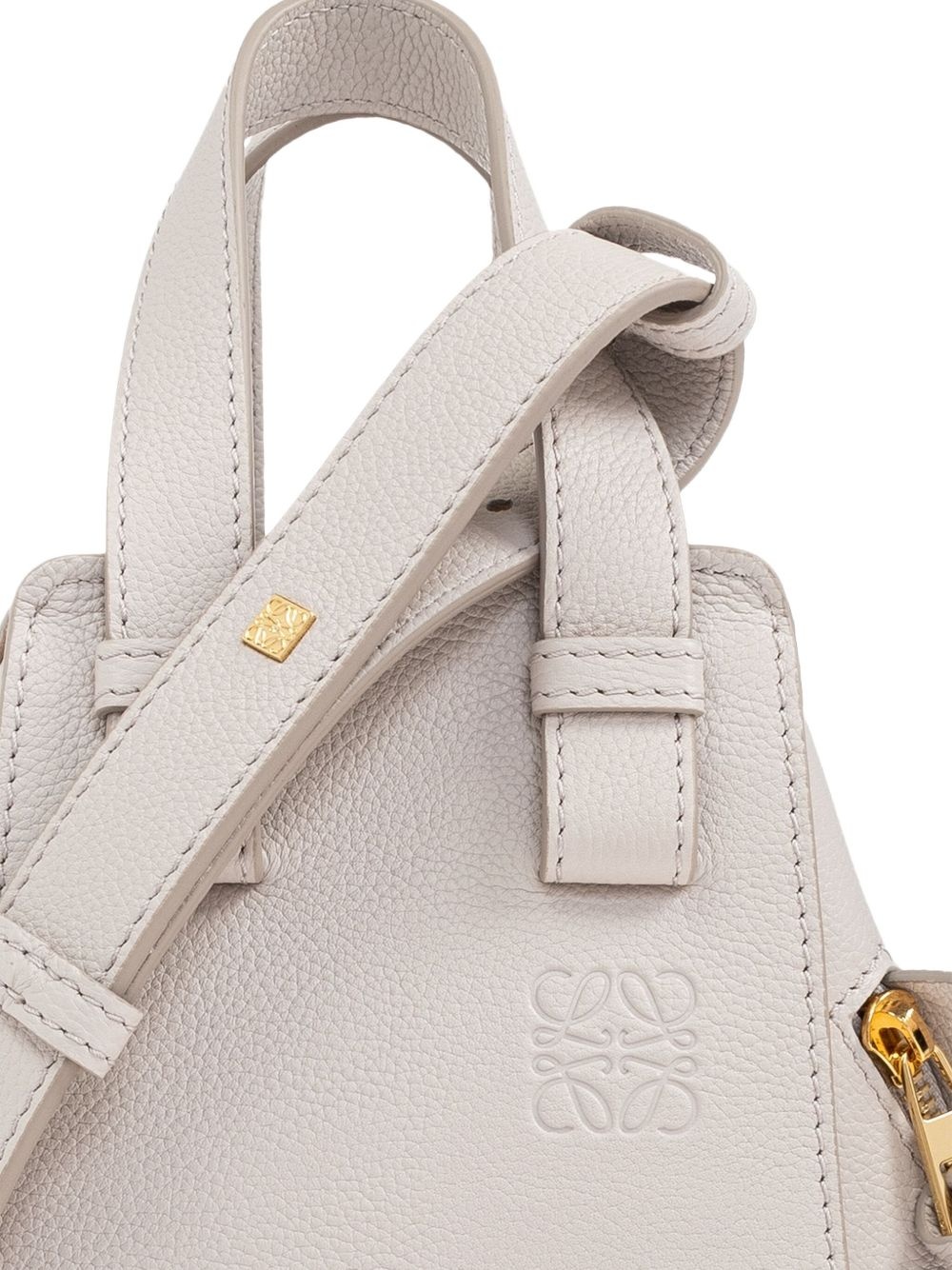 Hammock leather tote bag - 5