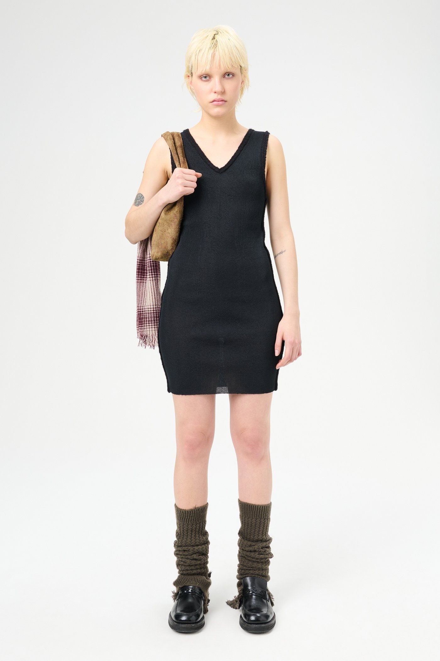 Sleek Dress Black Alluring Tech - 2