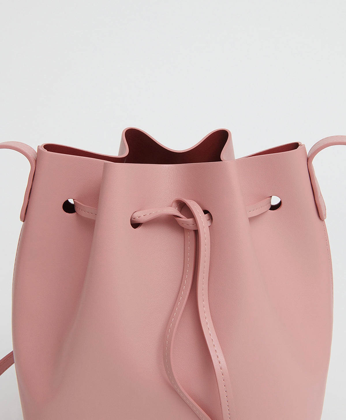 Mansur Gavriel Mini Bucket Apple Faux Leather Bag