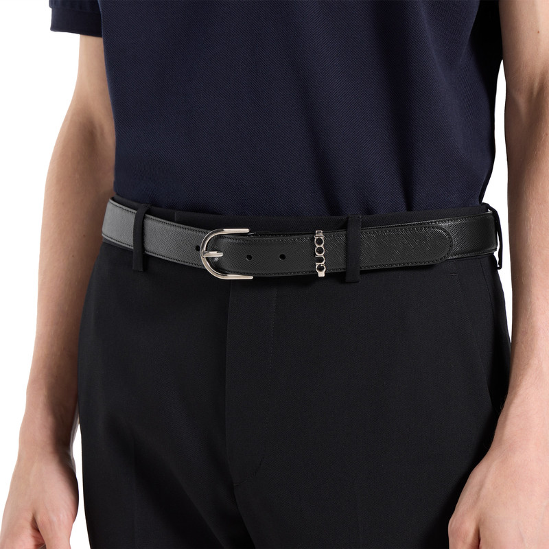 Belt with stirrup buckle 4