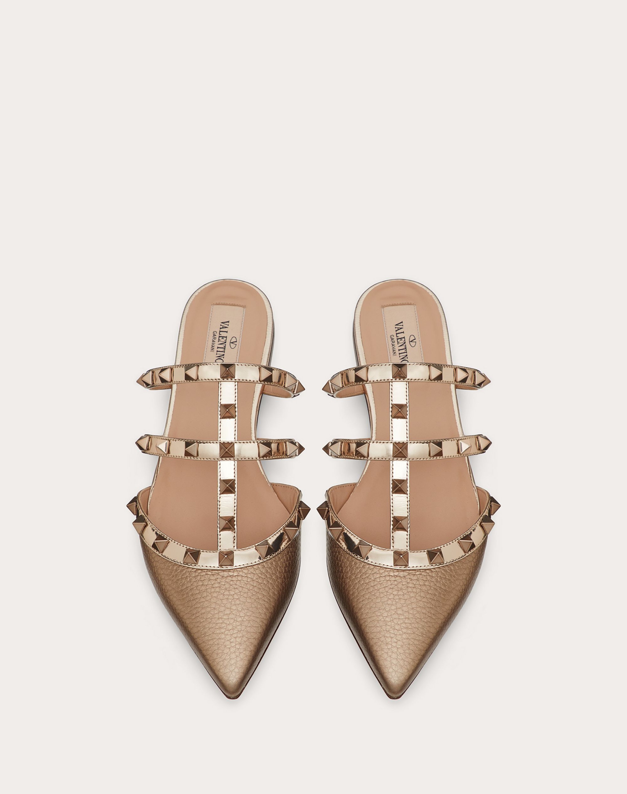 Metallic Rockstud Mule - 10