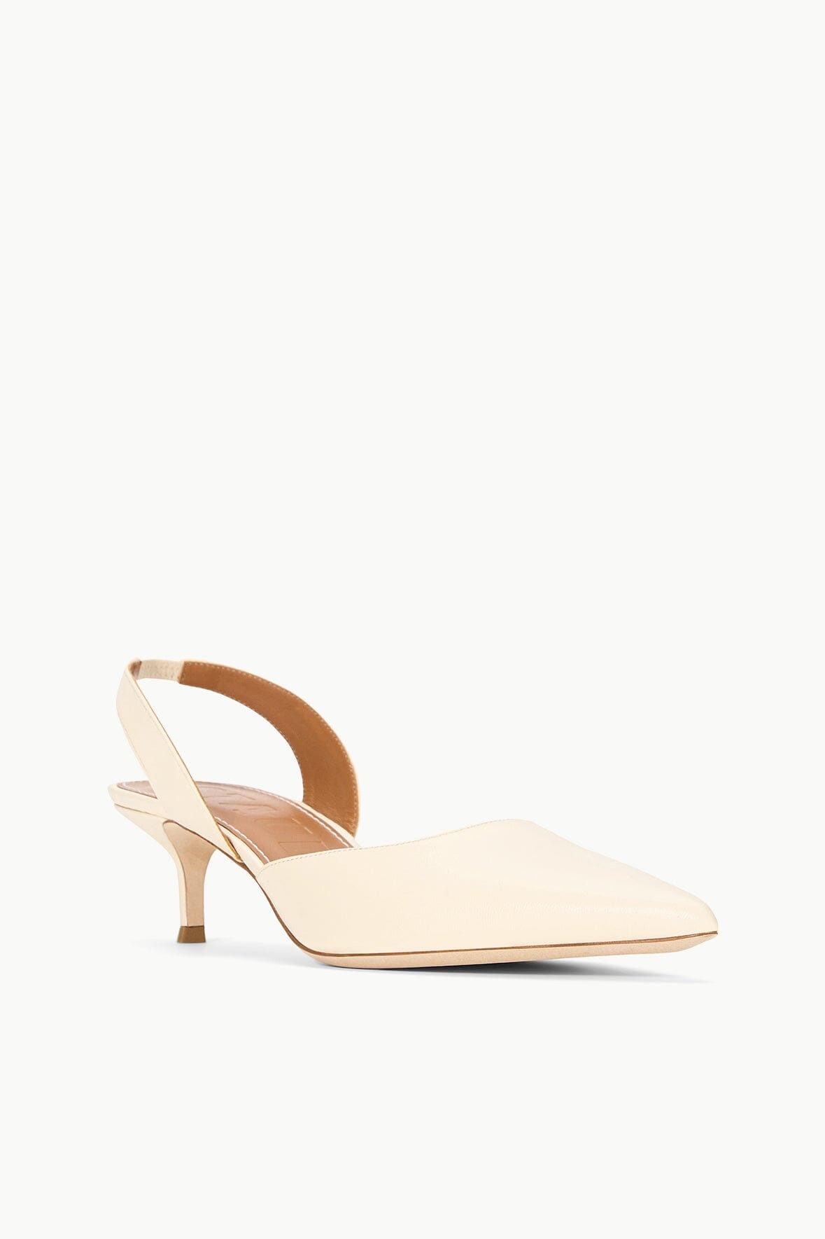 STAUD SEBASTIAN SLINGBACK CREAM - 3