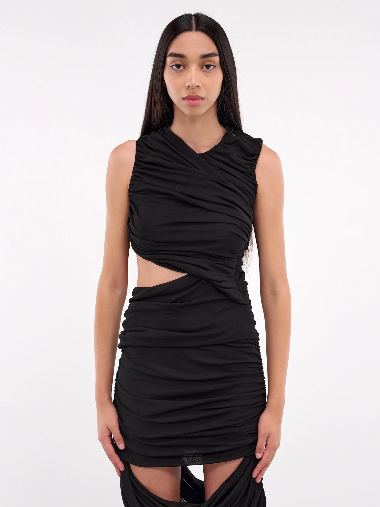 Draped Cut-Out Top - 1