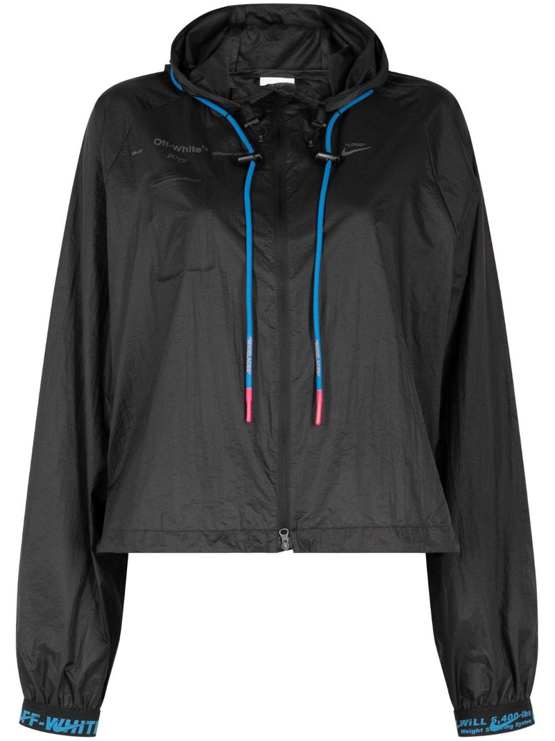 Arrows-motif 후드 재킷 - 1
