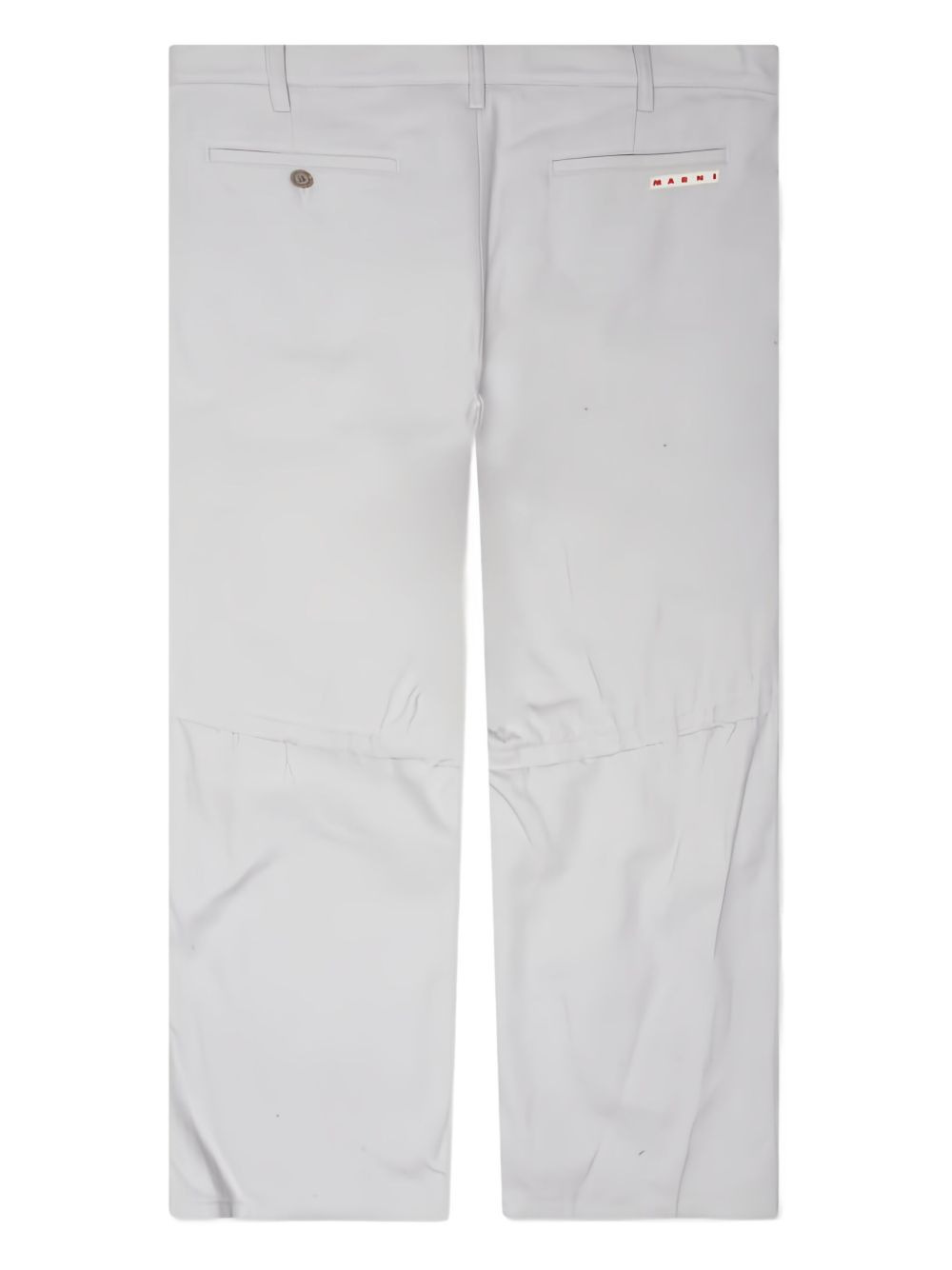 cotton-blend trousers - 2