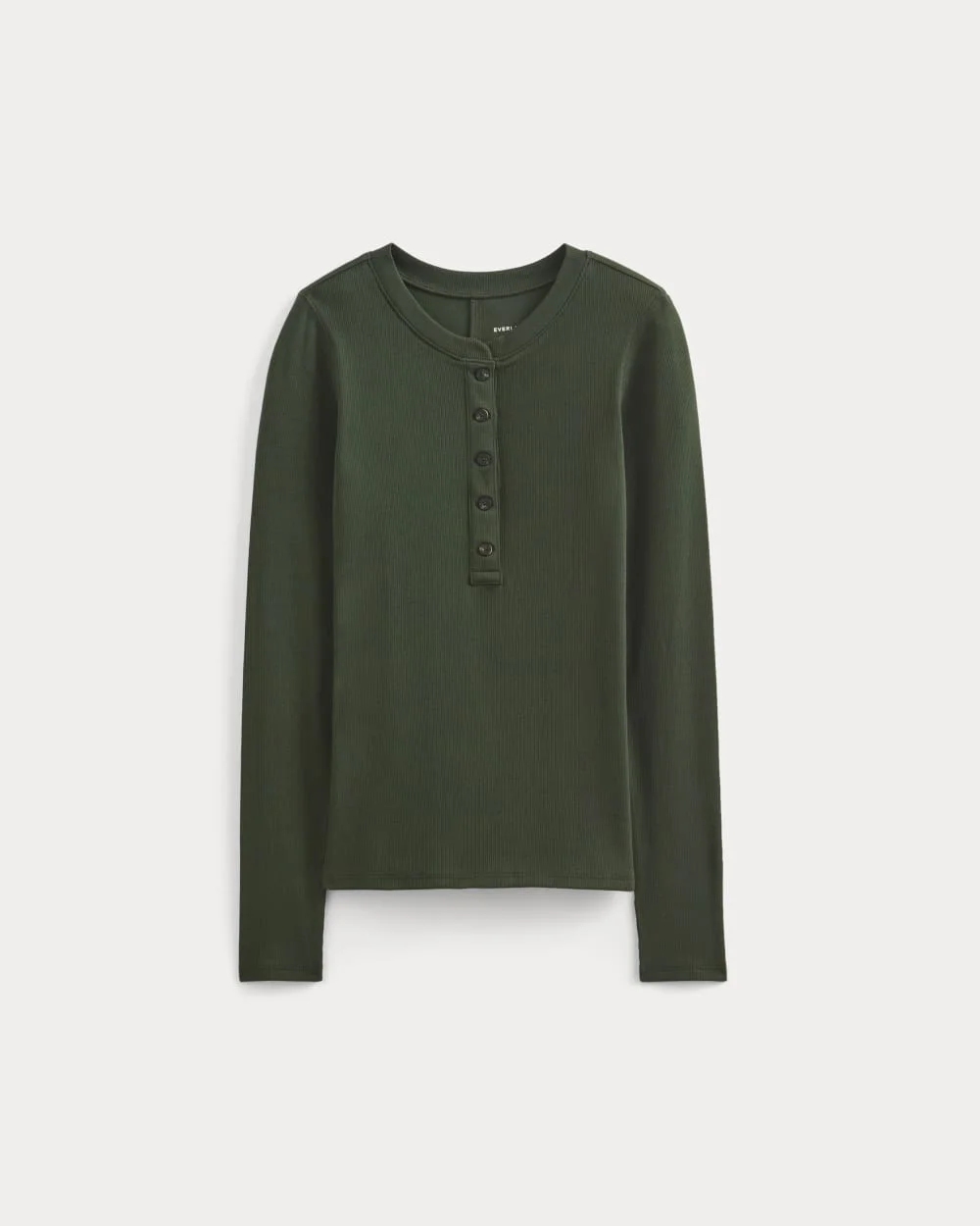 THE LUXE RIB HENLEY - 1