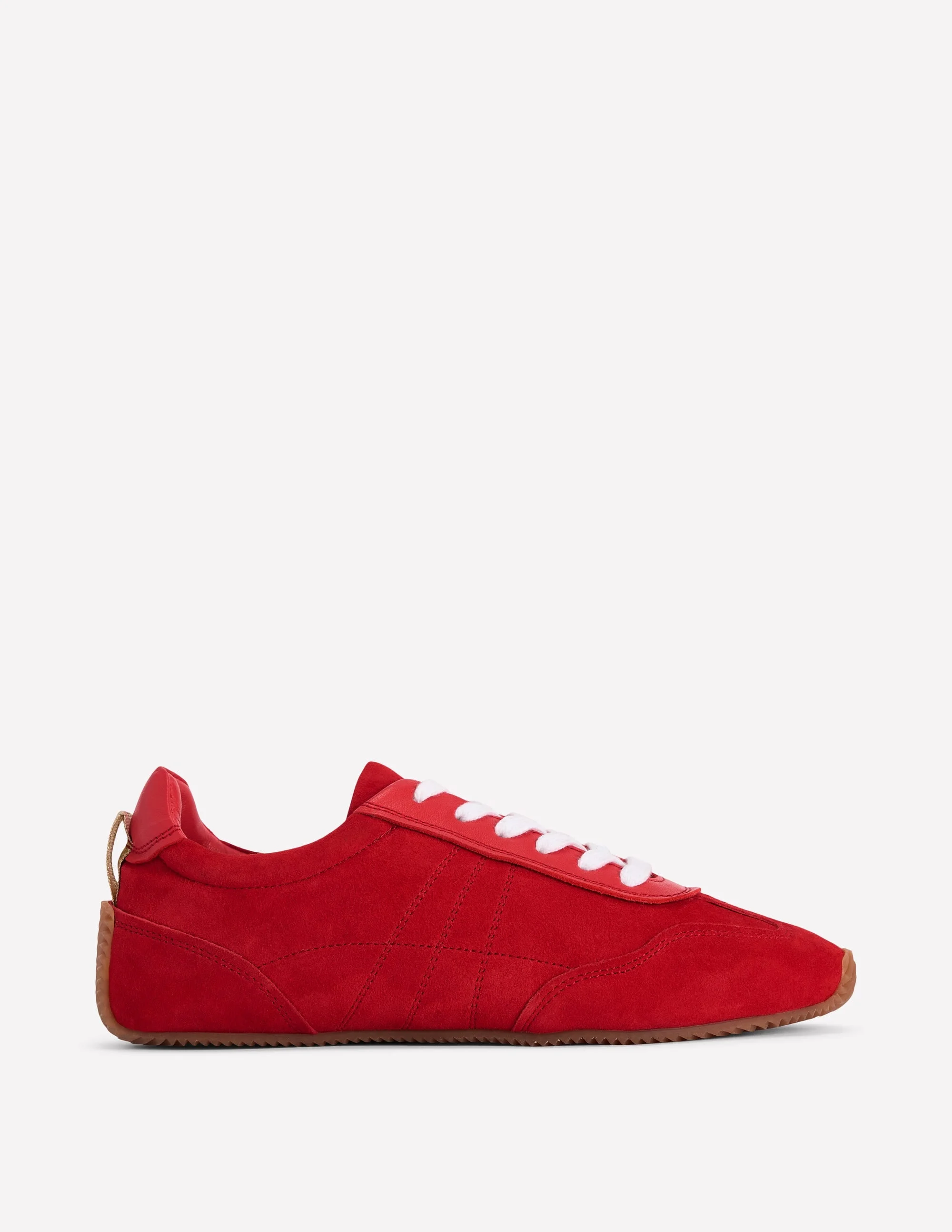 Delphine Slim Sole Trainers-Red - 1