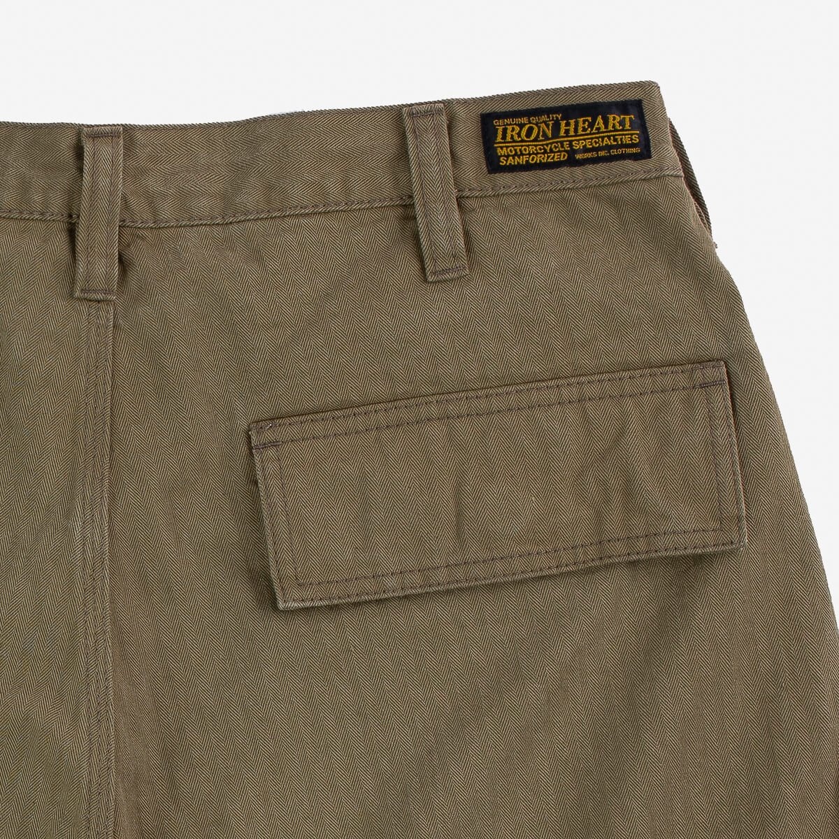 IH-733-KHA 11oz Herringbone Cargo - Khaki - 13