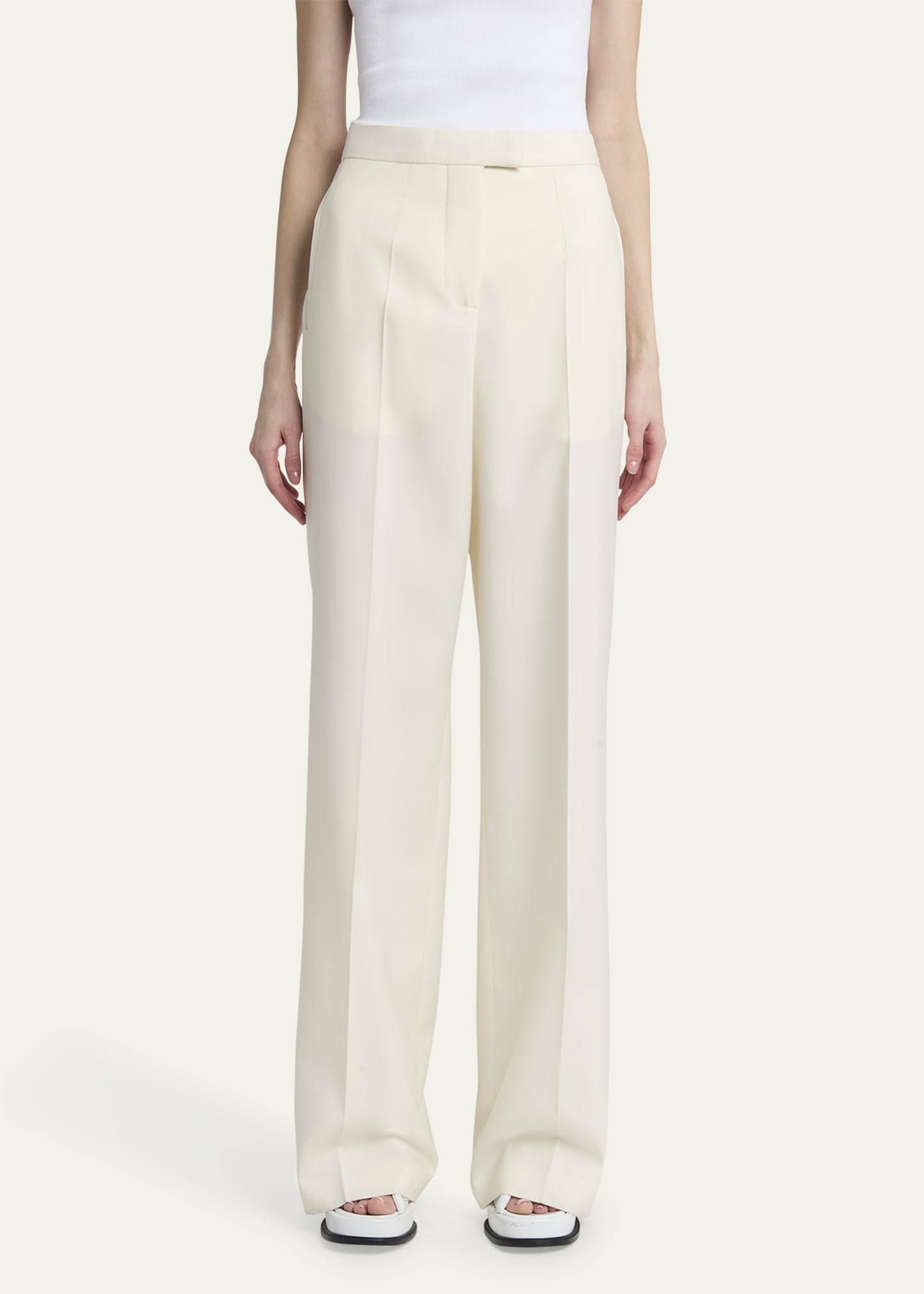 Loose Straight-Leg Trousers - 4