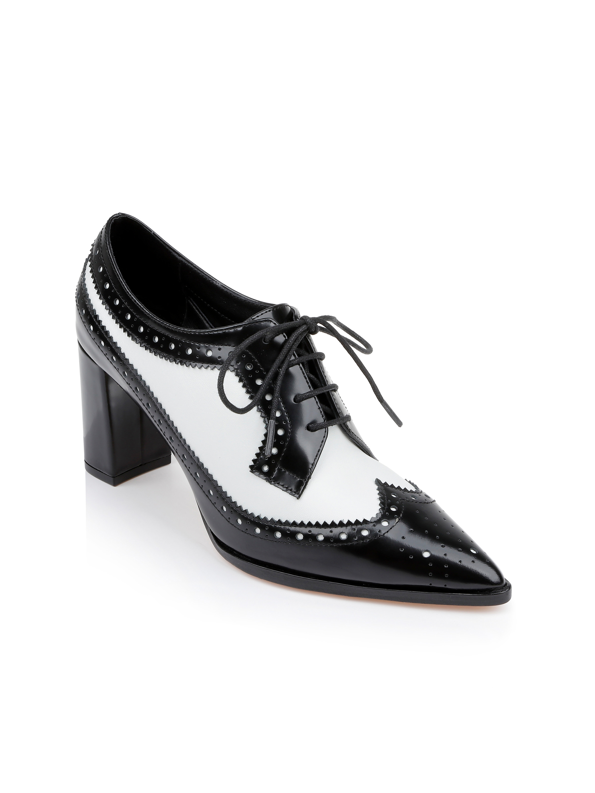 Elodie Leather Oxford Pump - 2