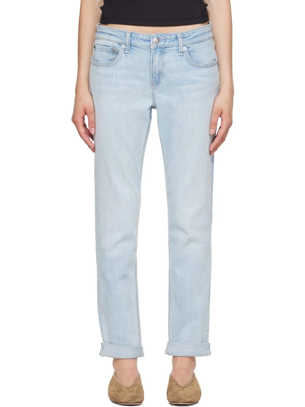Blue Dre Slim Boyfriend Jeans - 1