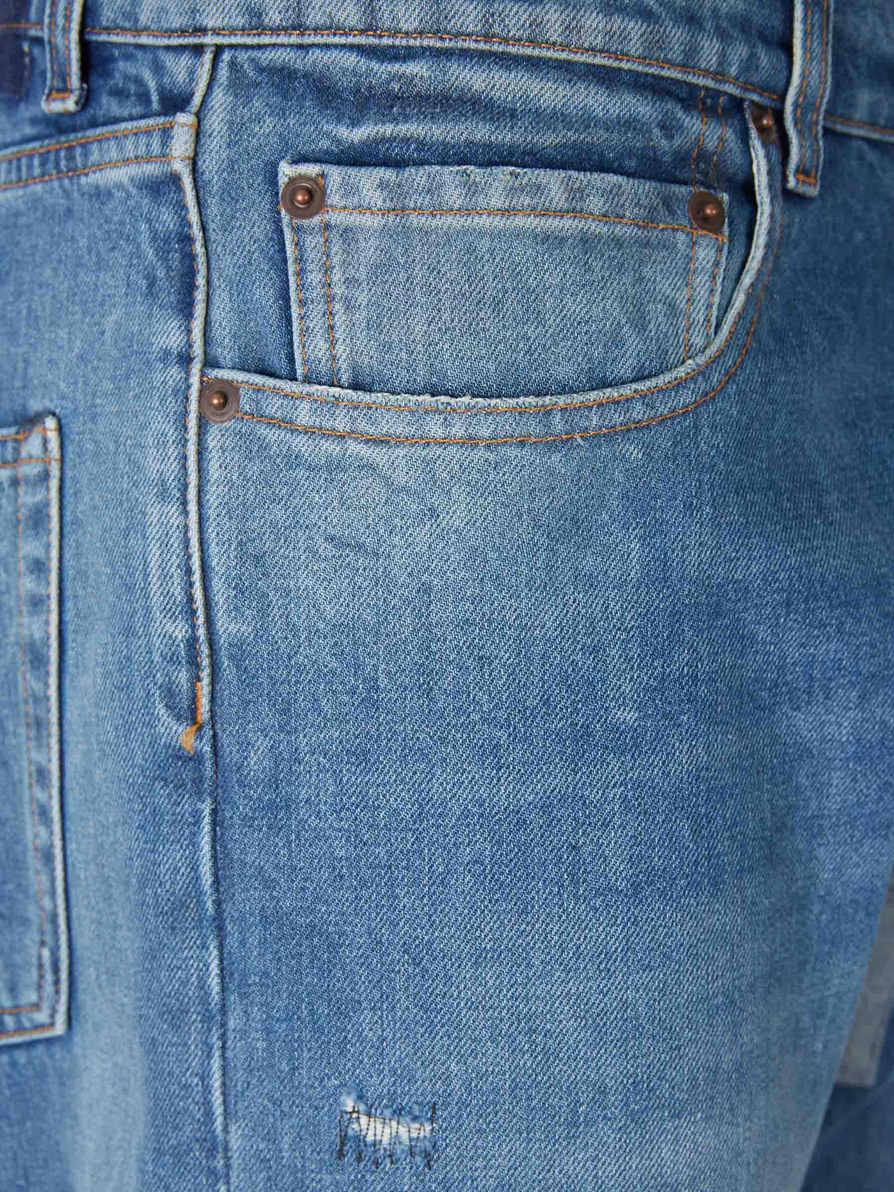 WIDE STRAIGHT JEANS - 3