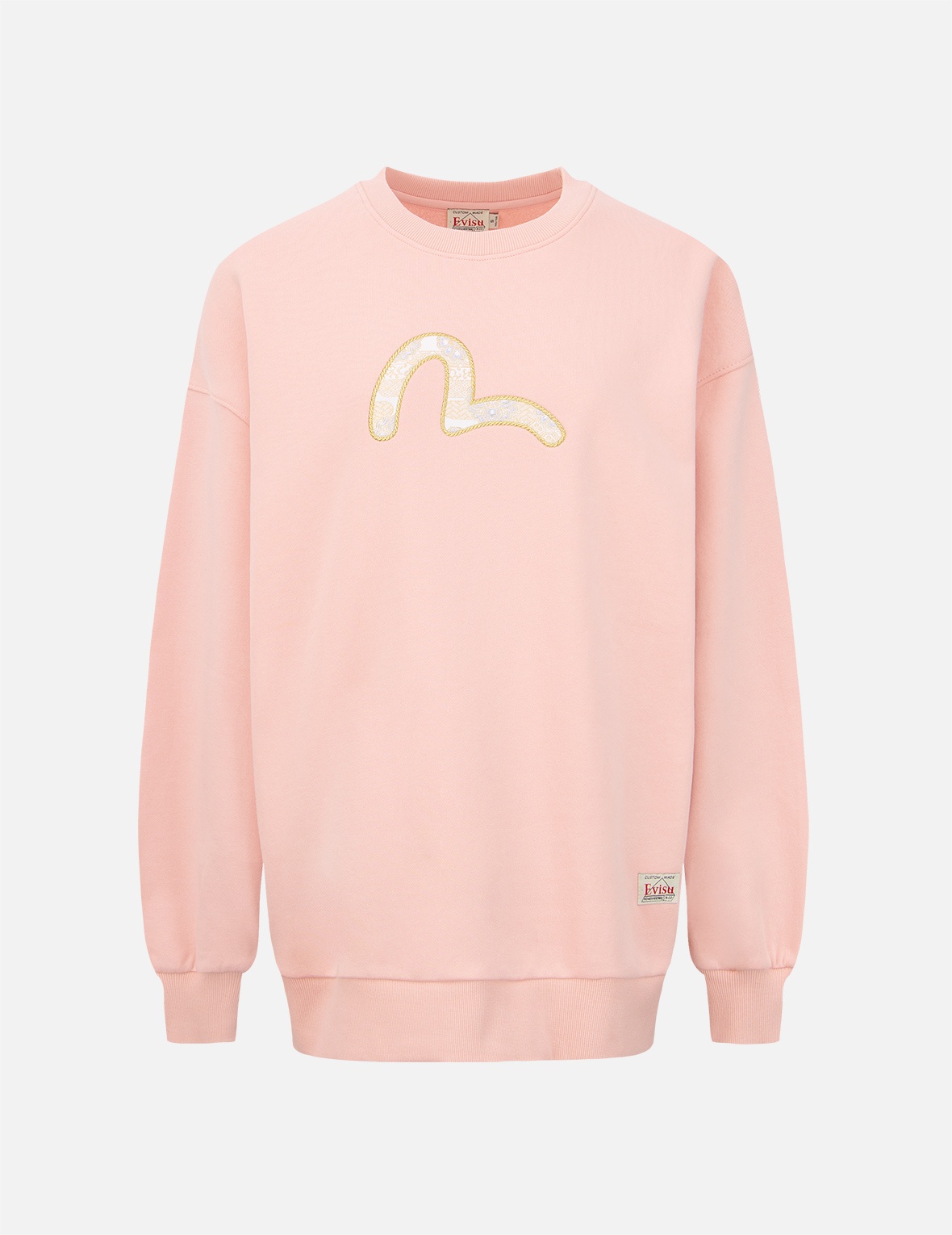 BROCADE SEAGULL APPLIQUÉ SWEATSHIRT - 1