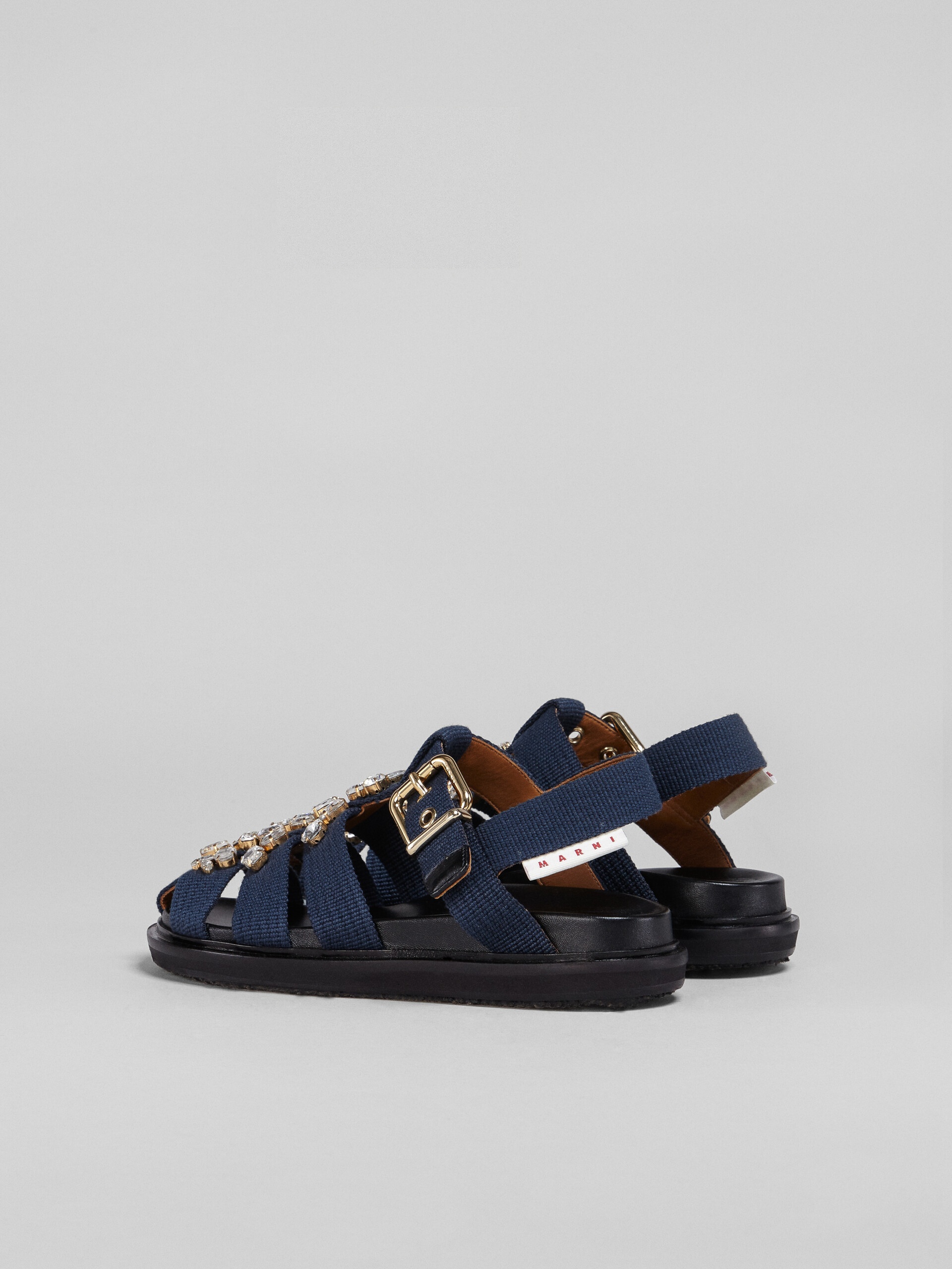 BLUE RIBBON FUSSBETT SANDAL WITH GLASS BEADS - 3