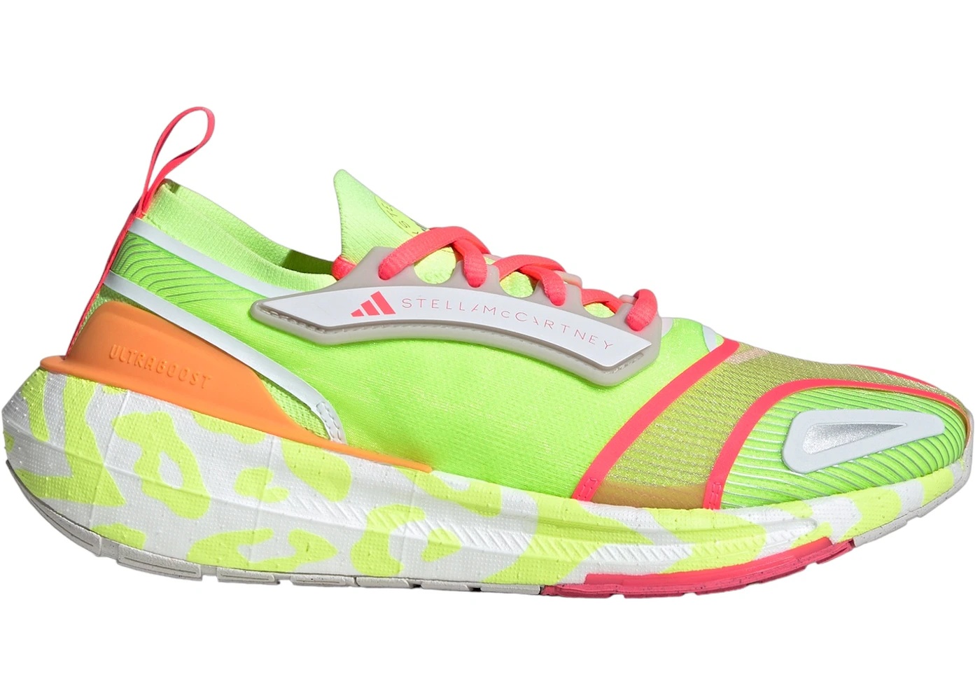 adidas Ultra Boost Light By Stella Mccartney Signal Green Hazy Orange Turbo (Women's) - 1