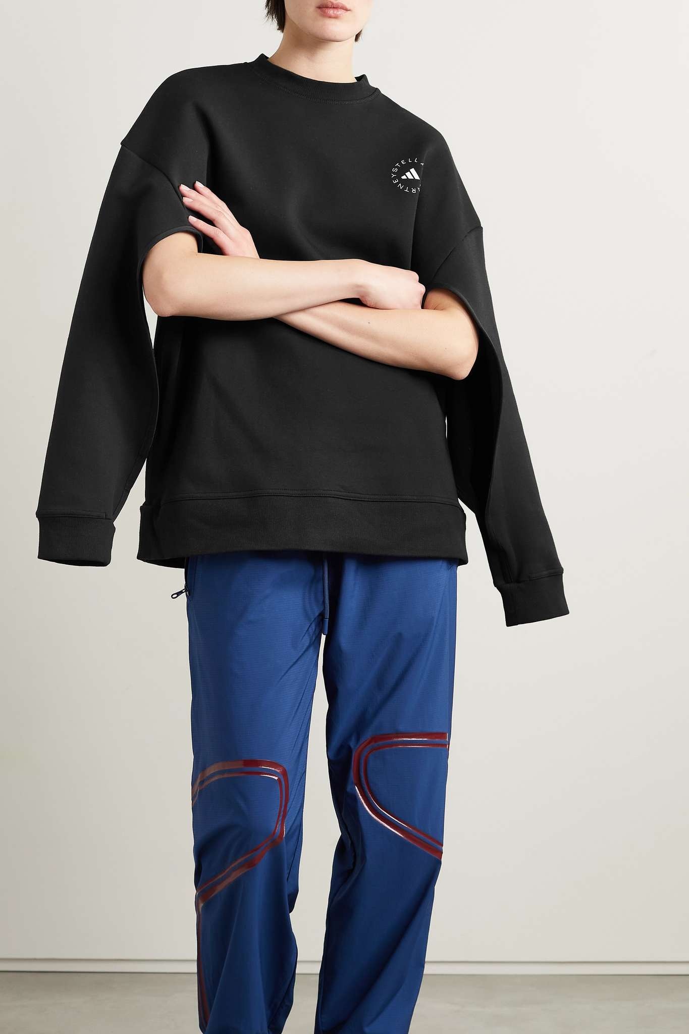 TruePurpose printed organic cotton-blend jersey sweatshirt - 6