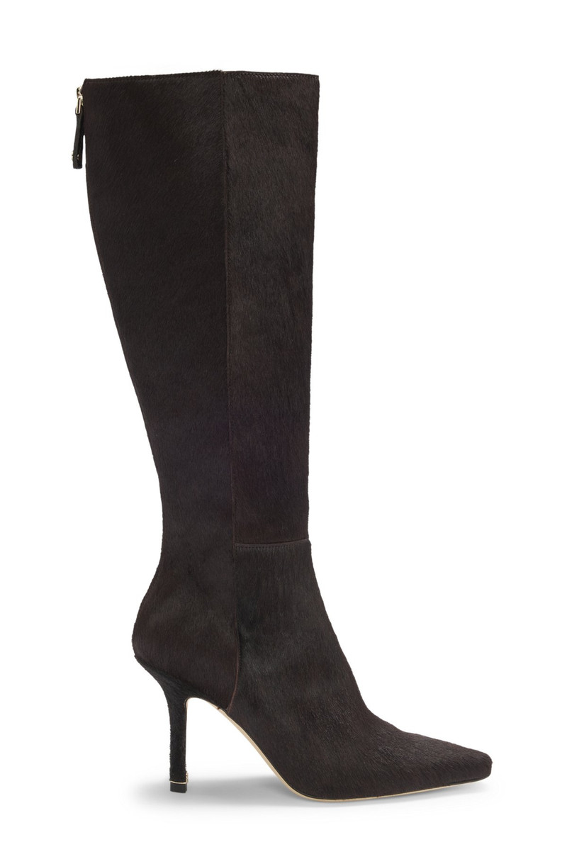 KNEE BOOTS IN PONY-HAIR LEATHER 1