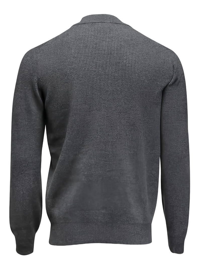 Brunello Cucinelli button-up sweater outlook