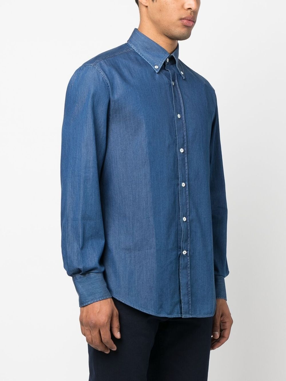 denim cotton shirt - 3