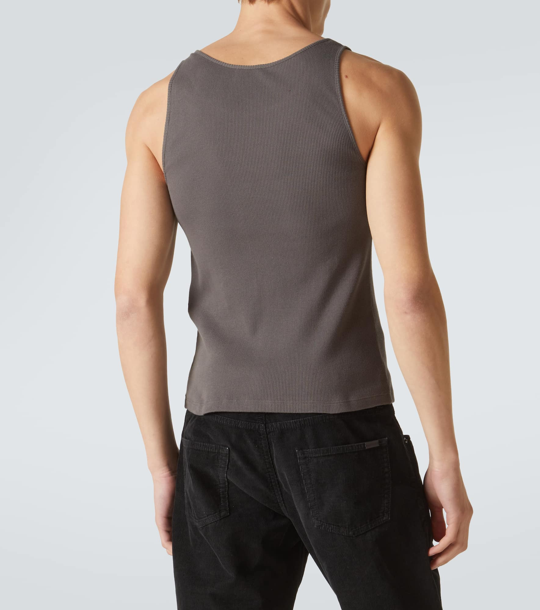 Cotton tank top - 4