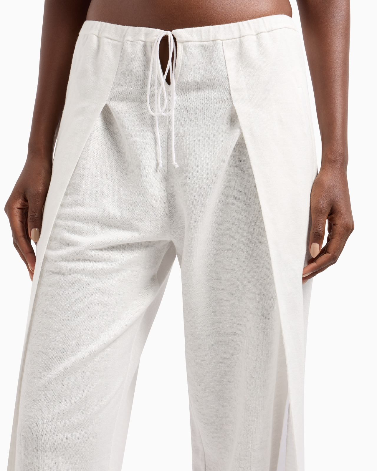 HEMP JERSEY RELAXED-FIT TROUSERS - 5