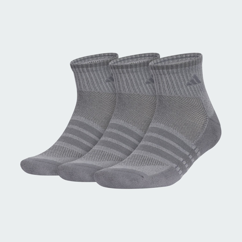 M CUSHIONED X 4 3-PACK QUARTER SOCKS 1