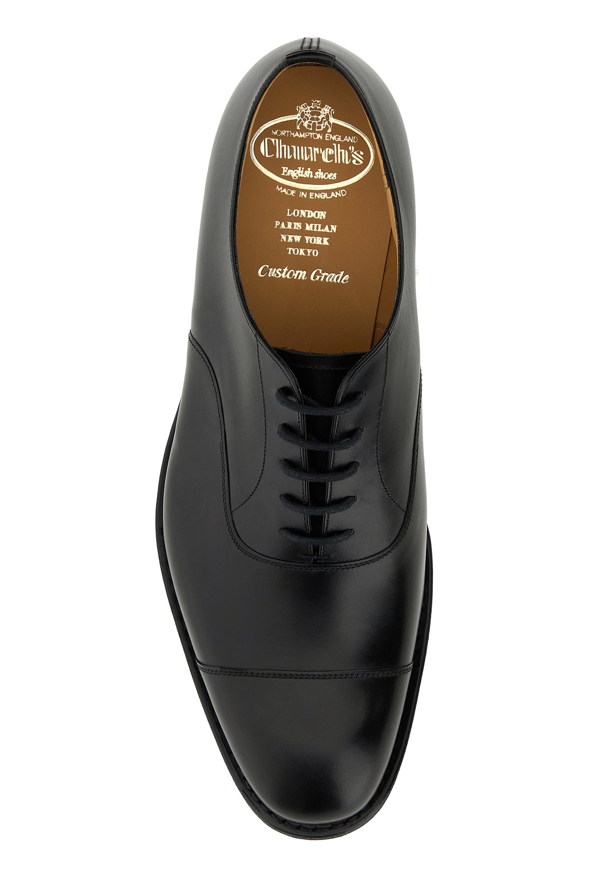 Black leather Consul R 2.0 lace-up shoes - 4