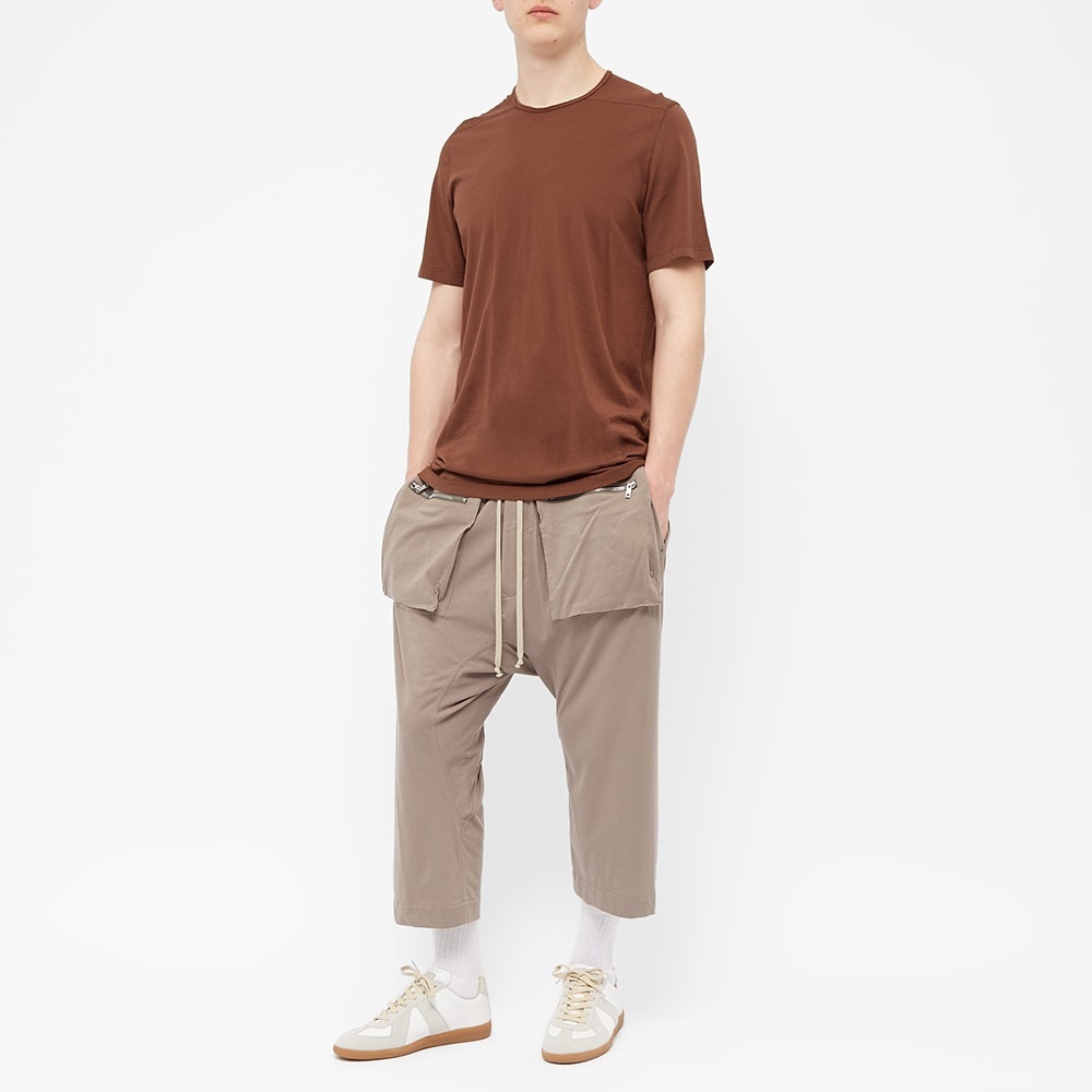 Rick Owens Cropped Drawstring Cargo Pant - 7