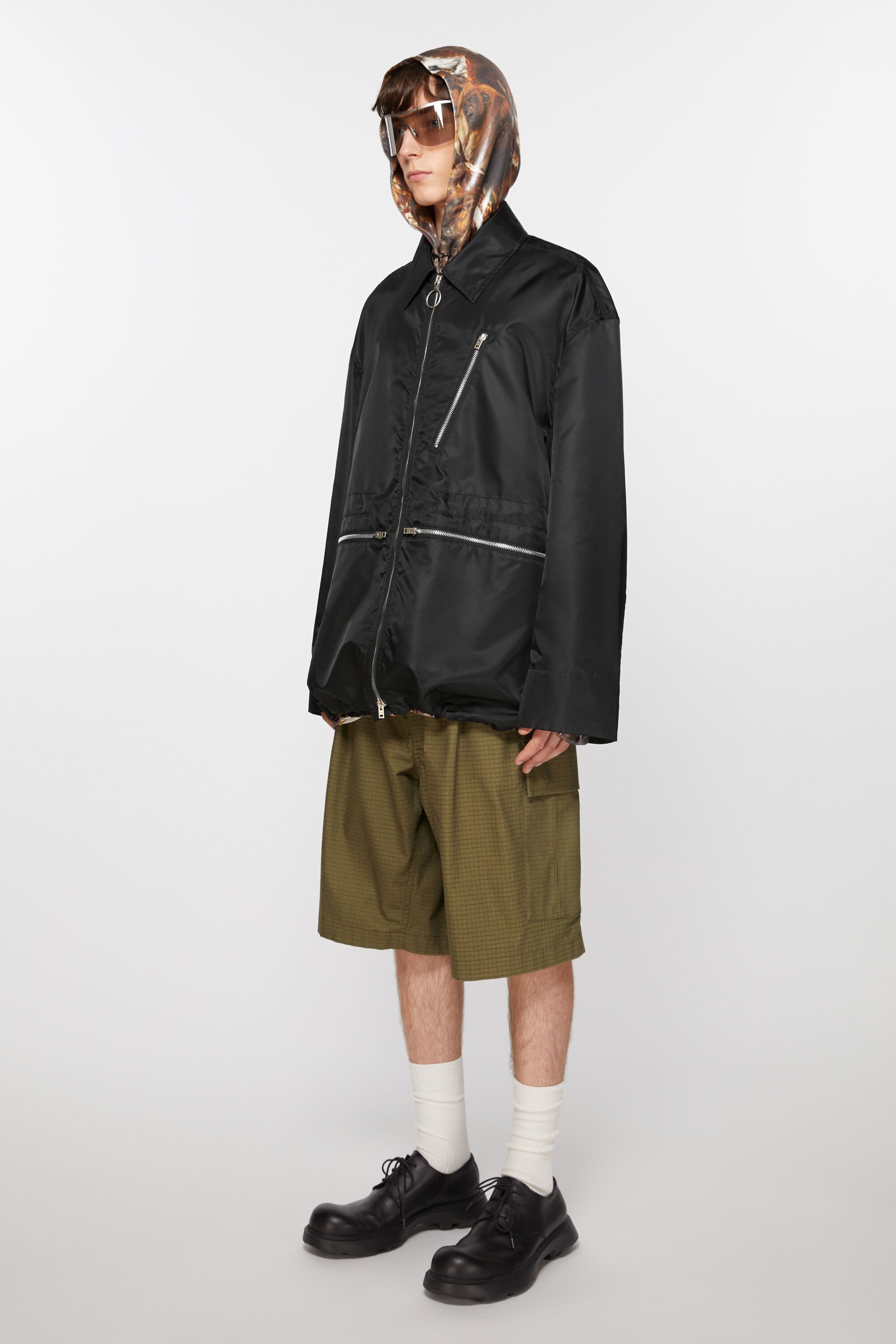 Nylon jacket - Black - 3