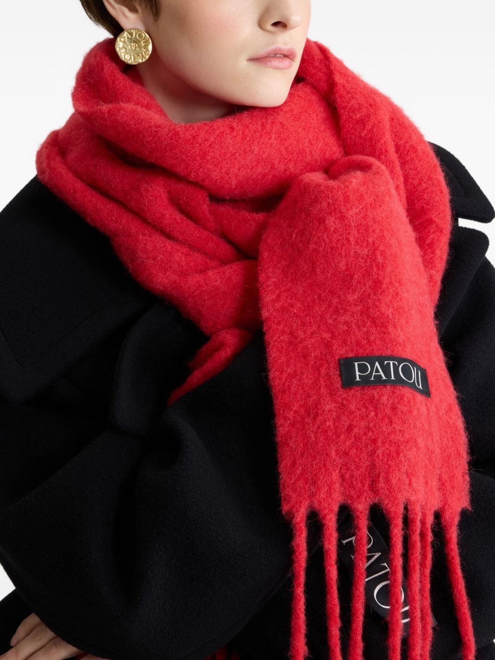fringed scarf - 2