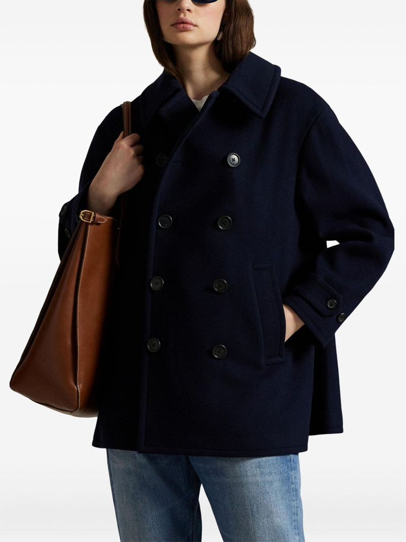 double-breasted wool peacoat 3