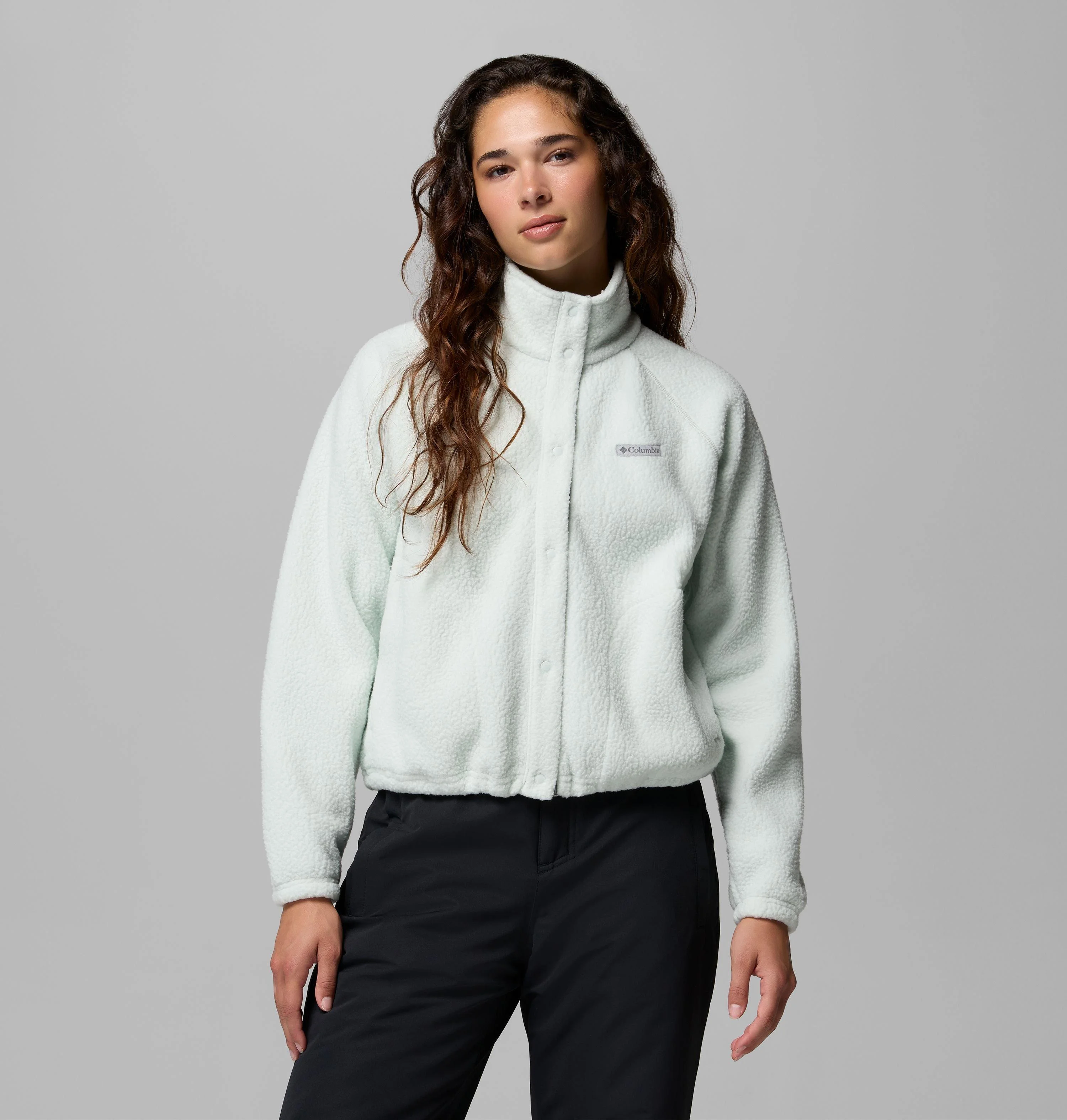 Women's Jasper Ridge Pebbled Fleece Full Snap - 1