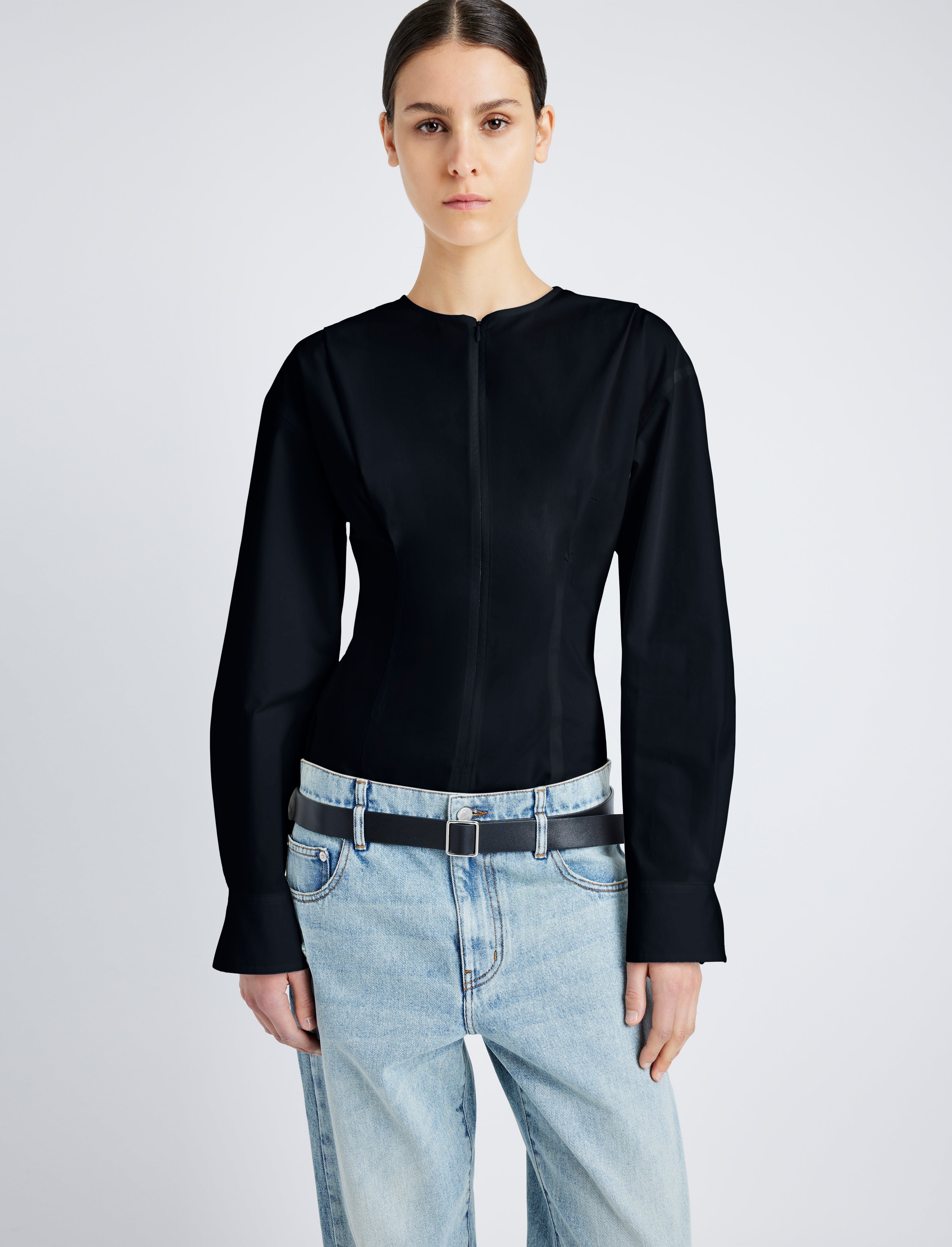 Ivonne Top in Eco Poplin - 6
