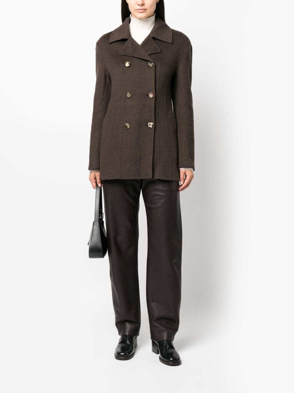 tailored double-breasted jacket - 2