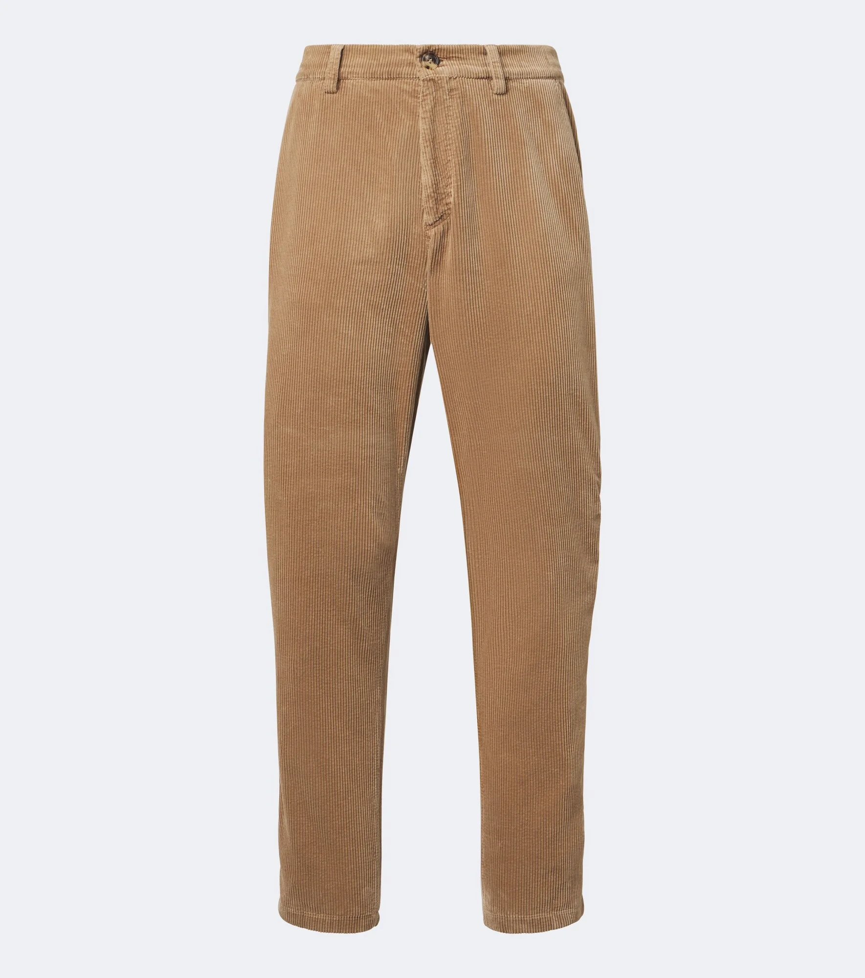 Cotton corduroy straight pants - 1