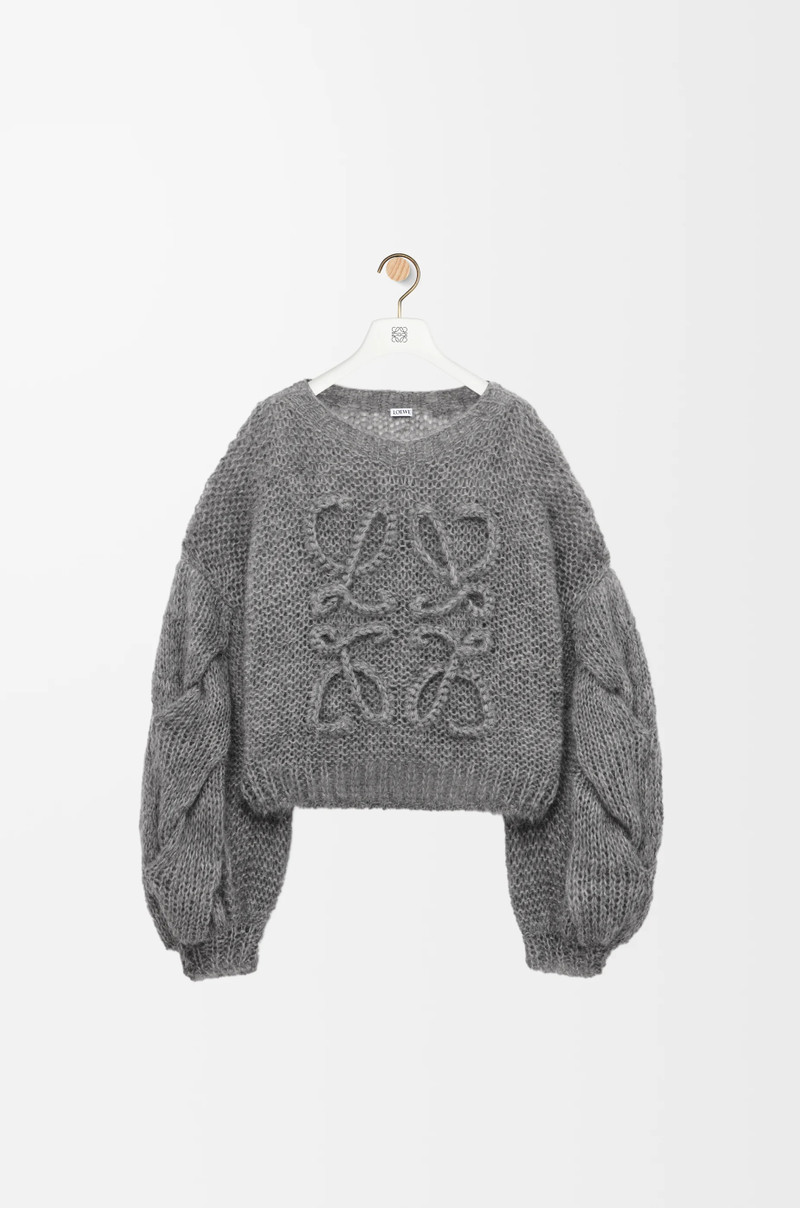 Anagram sweater in mohair 1