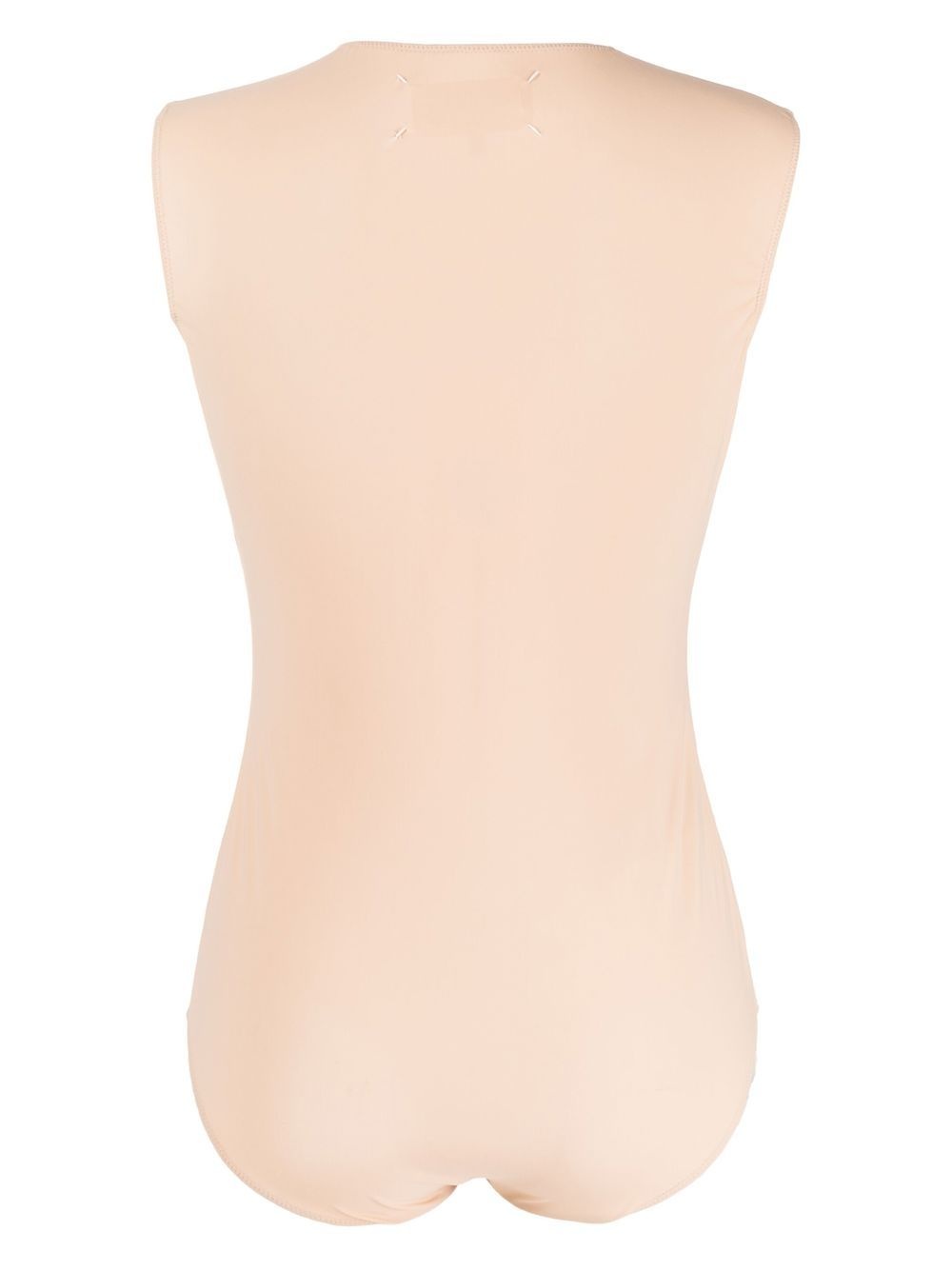 sleeveless jersey bodysuit - 4