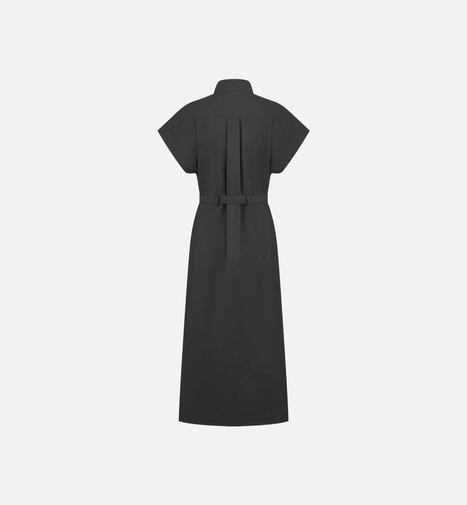 Mid-Length Belted Dress - 6