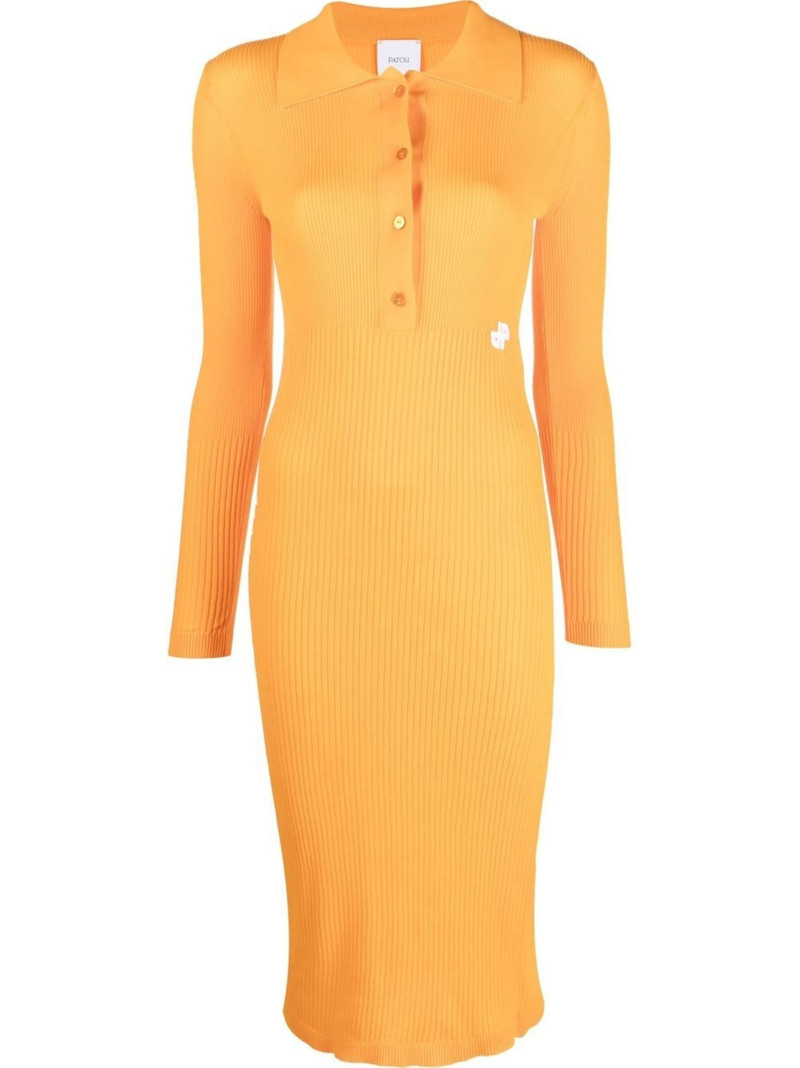 knitted polo dress 1