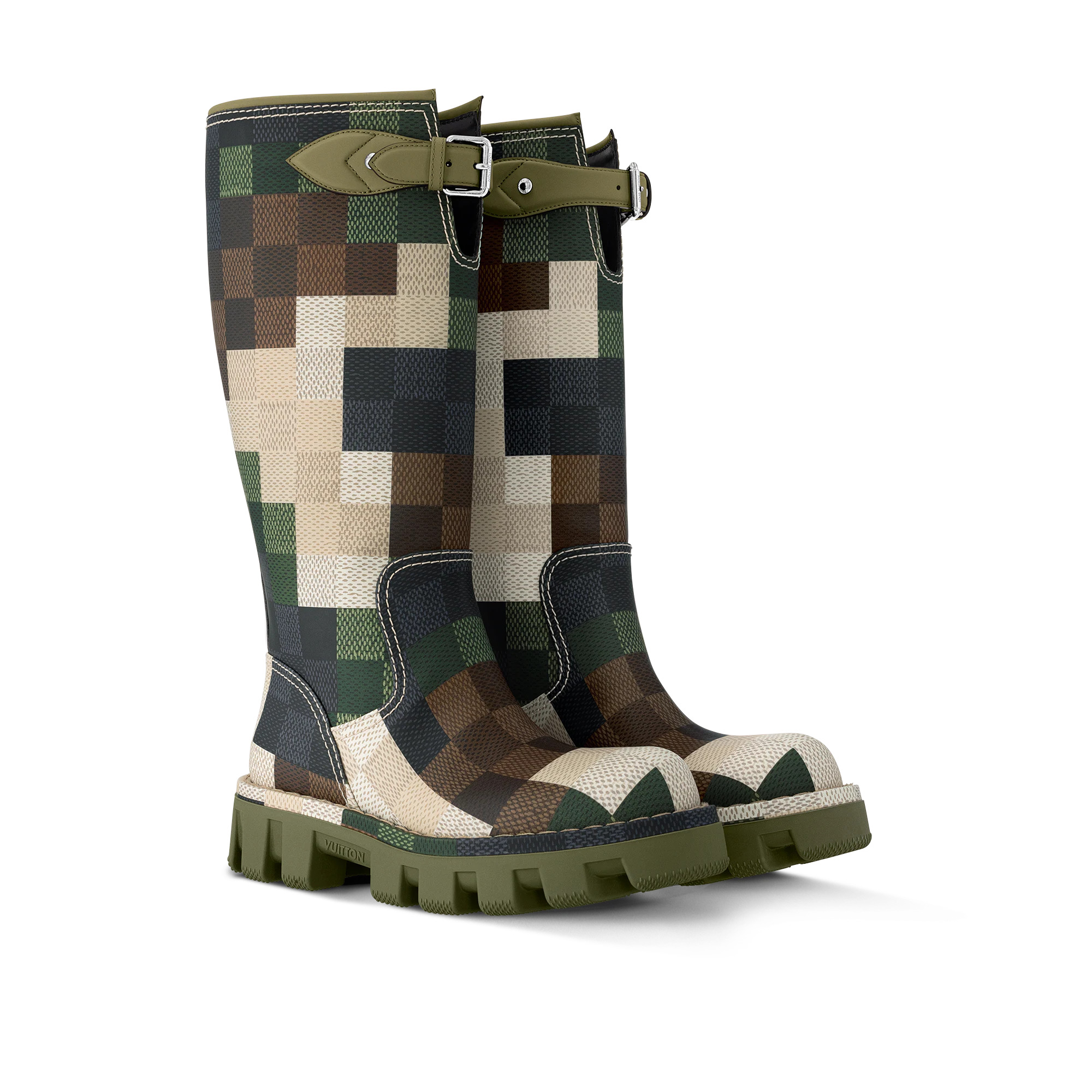 LV Checker High Boot - 2