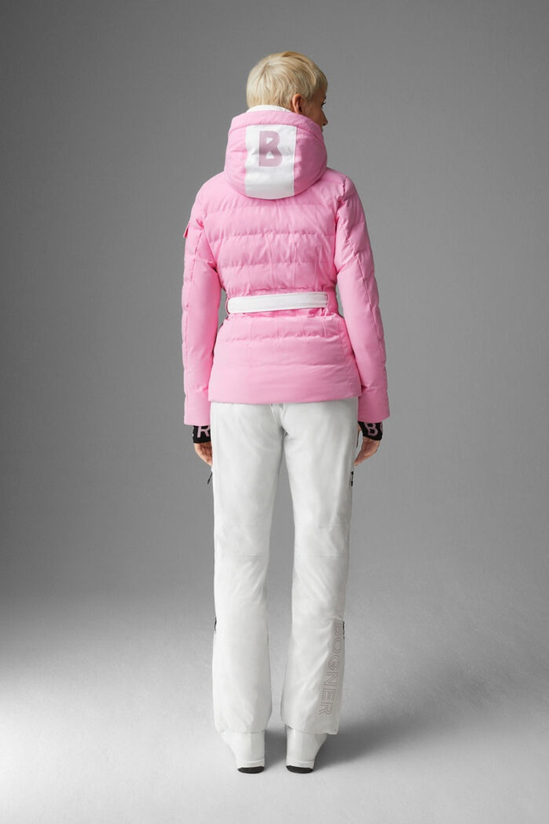 Ellya Ski jacket in Pink/White 3