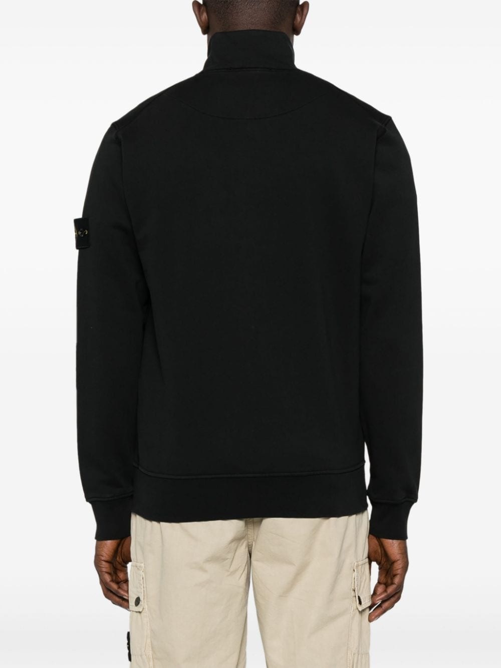 cotton jersey cardigan - 4