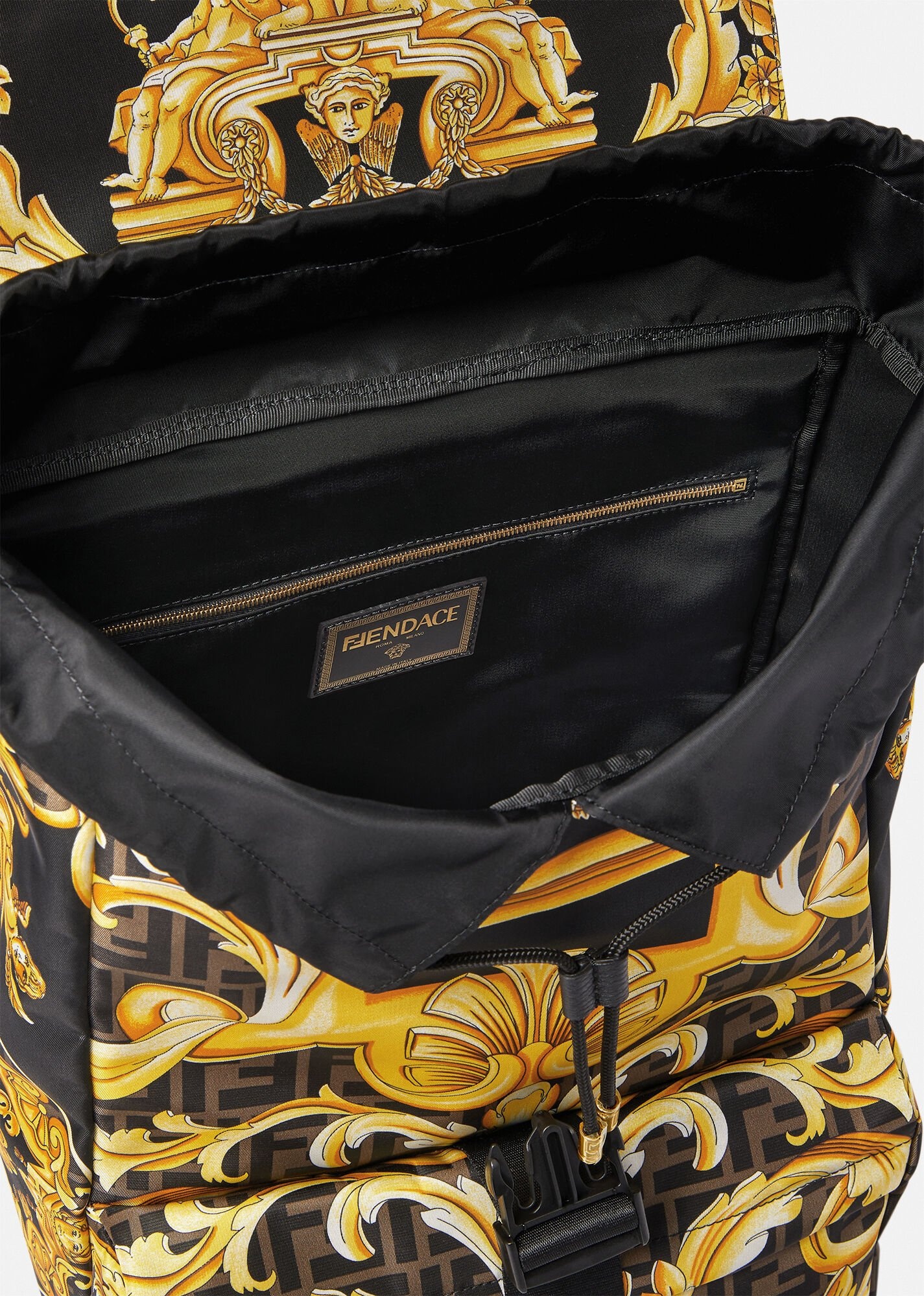 Fendace Gold Baroque Backpack - 3